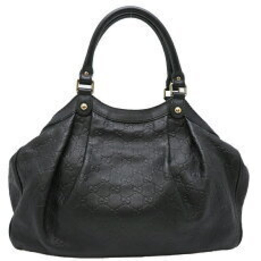Gucci Sukey Handbag Guccissima Leather Black - Picture 2 of 9